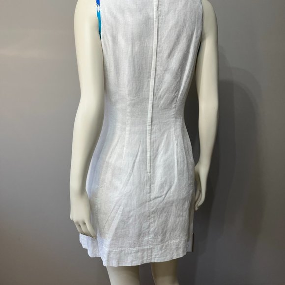 Lilly Pulitzer 60s Style smock floral appliqué Dress size 8 no flaws - Picture 11 of 16